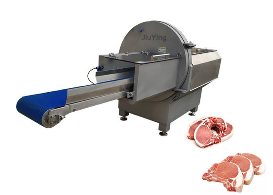 Голубая машина Slicer мяса индустрии транспортера с системой части