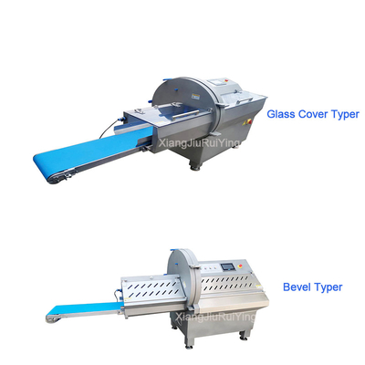 Автоматическая замороженная баранина сосиски бекона Slicer мяса жалуется машина резца крена