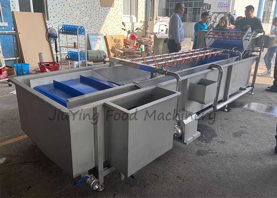 Тип стиральная машина 1.5T/H воздушного пузыря плода овоща с распылять Nozzels