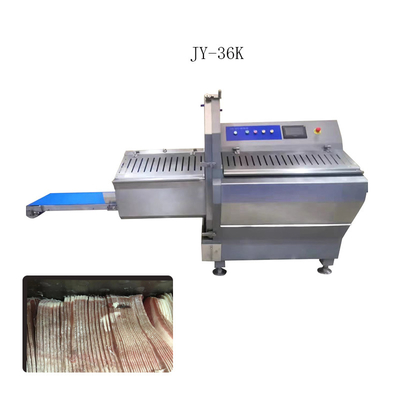 Тип реклама конвейерной ленты JY-36K варит замороженный Slicer мяса