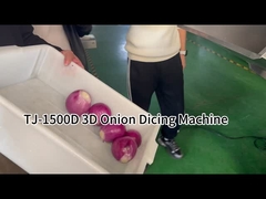 Резец чеснока моркови машины 3000KG/H славного лука нержавеющей стали Dicing