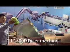 машина 3000KG/H коммерчески фрукта и овоща 3D Dicing